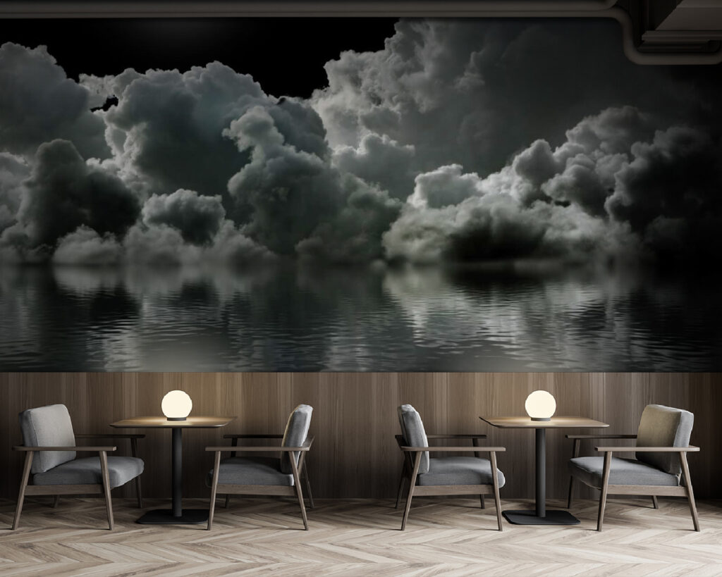 Moon over water with clouds and clouds u54519piz137m 1024x819 - Moon over water with clouds and clouds - tegory