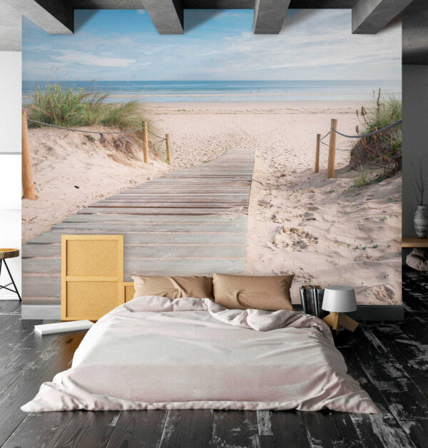 Wooden walkway leading to a beach u54357pib4 600x629 - Wooden walkway leading to a beach