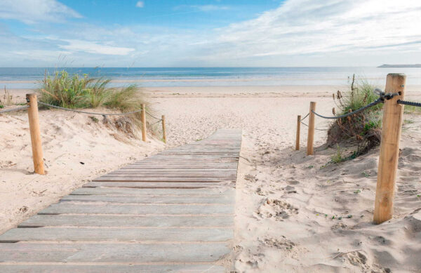 Wooden walkway leading to a beach u54357p 600x389 - Wooden walkway leading to a beach