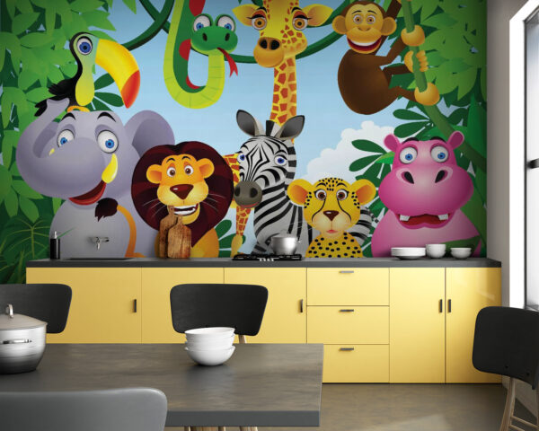 Group of animals in the jungle u53685pik83m 600x480 - Group of animals in the jungle - tegory