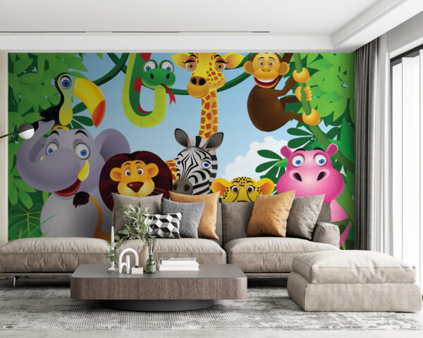 Group of animals in the jungle u53685pig63 600x480 - Group of animals in the jungle - tegory
