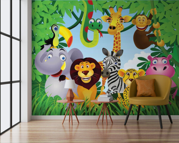 Group of animals in the jungle u53685pig3 600x480 - Group of animals in the jungle - tegory