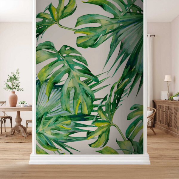 Lush green leaves in vibrant arrangement. Lush green leaves in vibrant arrangement.