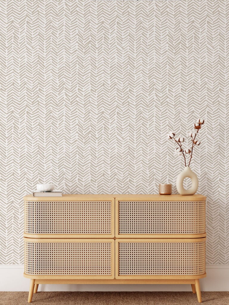 White and brown pattern