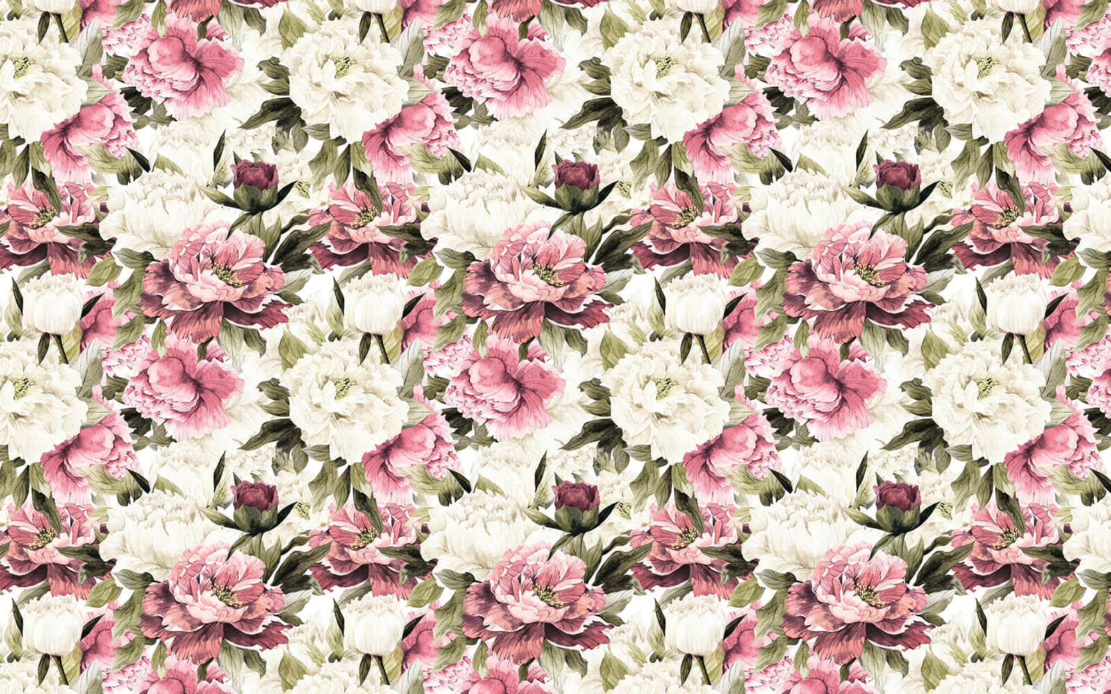 Pattern of pink and white flowers u53064p - Pattern of pink and white flowers - tegory