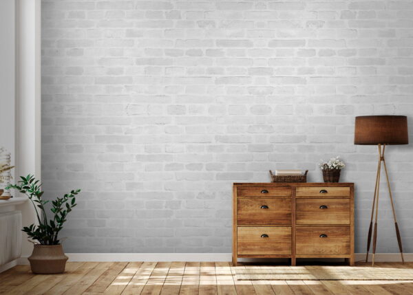 White brick wall with many rectangular bricks u53030pih1 600x429 - White brick wall with many rectangular bricks - tegory