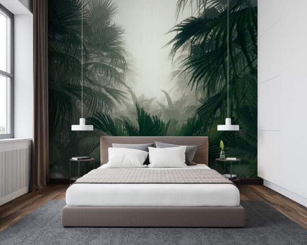 Group of palm trees in a foggy forest u51866pib94 600x480 - Group of palm trees in a foggy forest - tegory