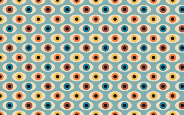 Pattern of colorful circles Pattern of colorful circles