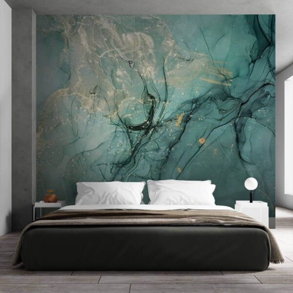 Abstract fluid art in soothing tones u51399pib2 600x601 - Abstract fluid art in soothing tones