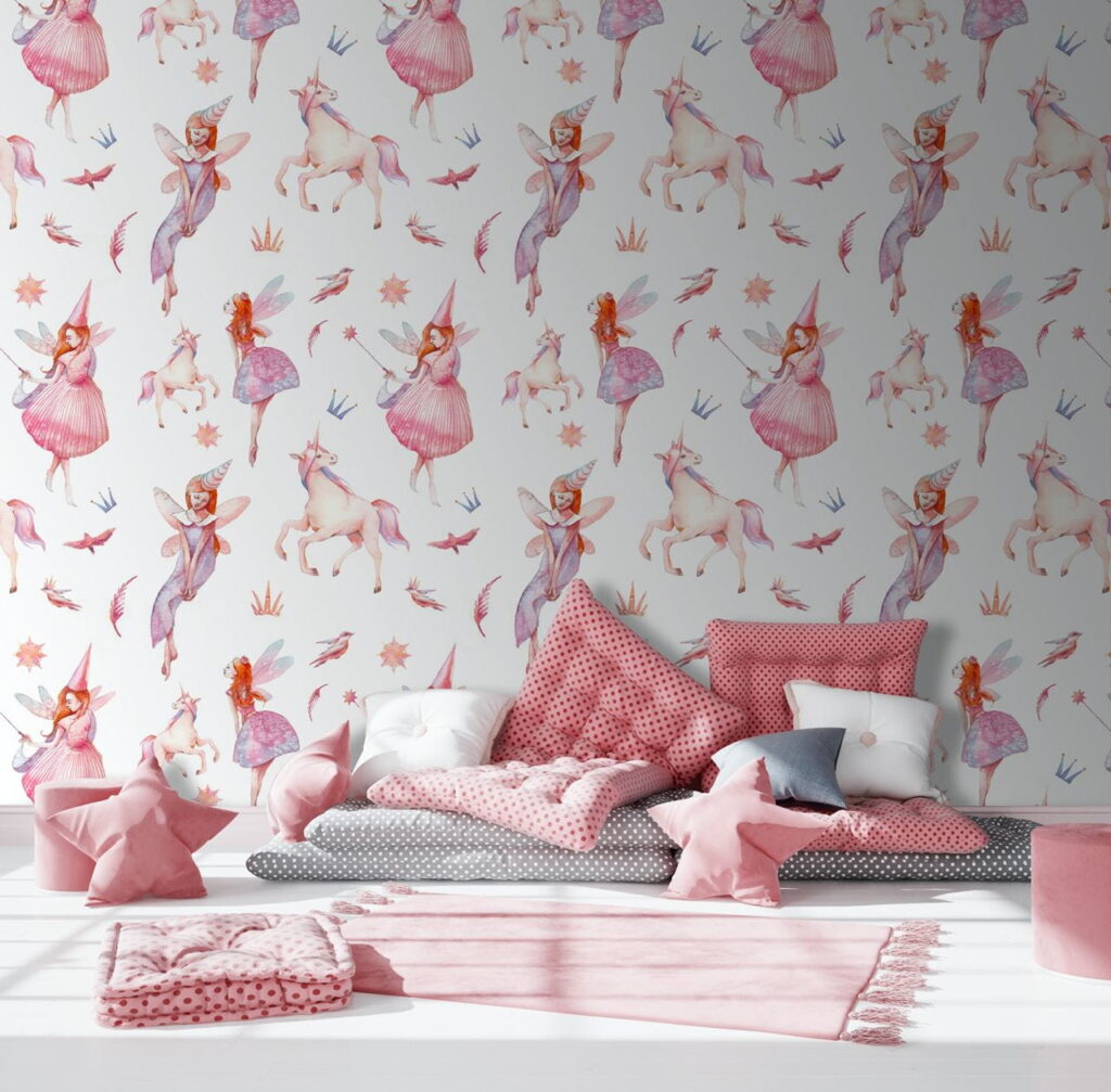 Pattern of fairies and unicorns u51244pir1m 1024x1007 - Pattern of fairies and unicorns - tegory