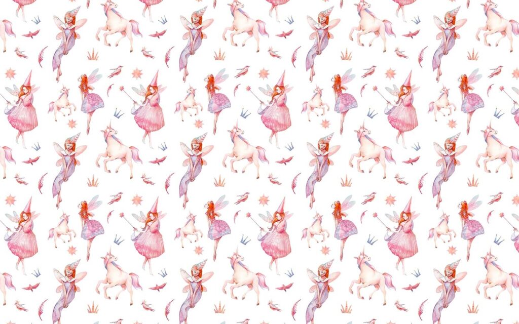 Pattern of fairies and unicorns u51244p 1024x640 - Pattern of fairies and unicorns - tegory