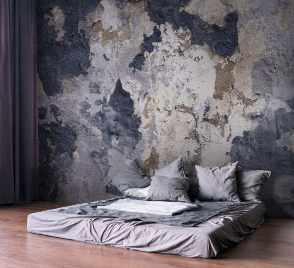 Wall murals Faded textures in muted tones Wall murals Faded textures in muted tones