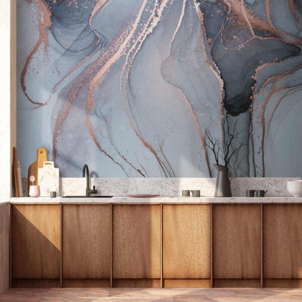 Abstract flowing patterns in soft hues. Abstract flowing patterns in soft hues.