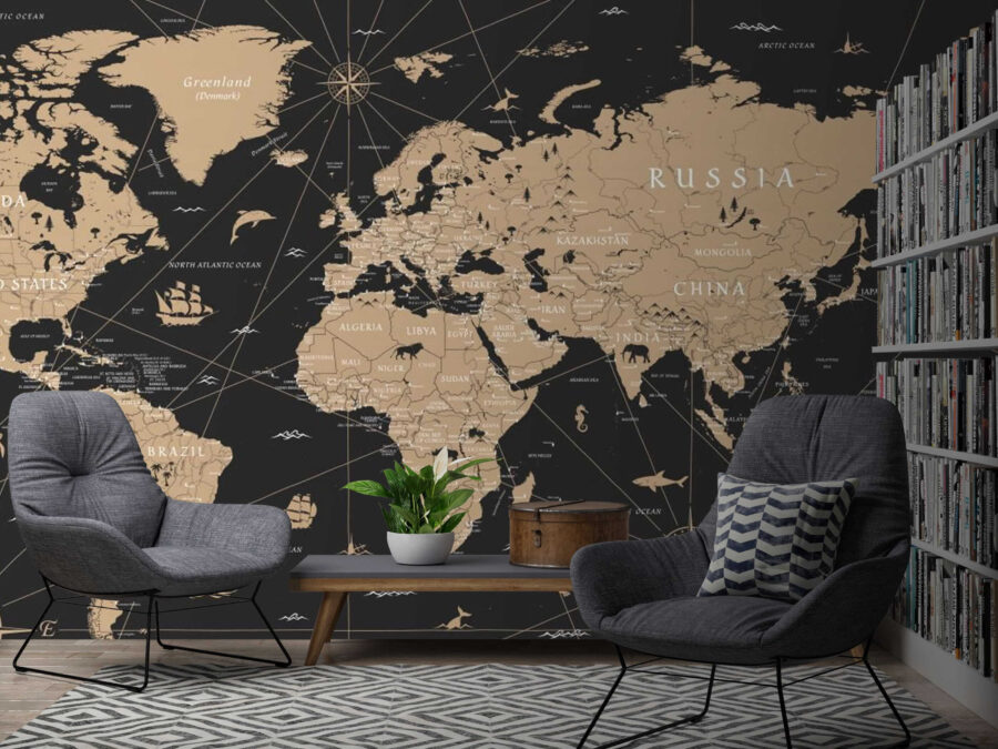 Map of the world