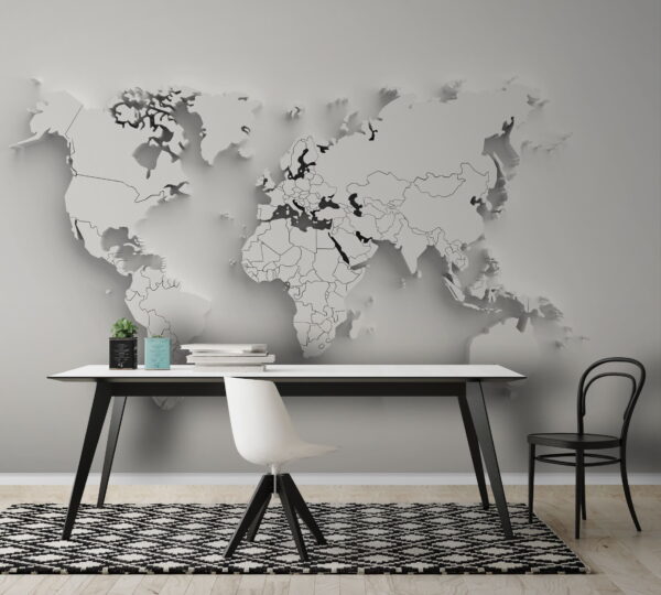 Map of the world u50398piw2 600x540 - Map of the world - tegory