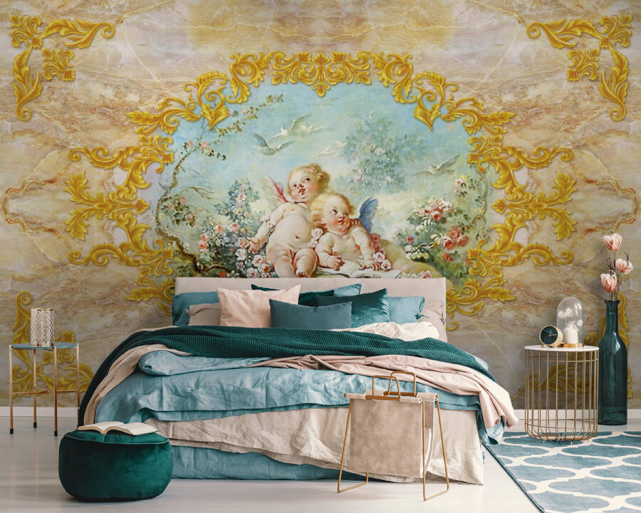 u47826pib111 900x720 - Painting of angels and flowers - tegory