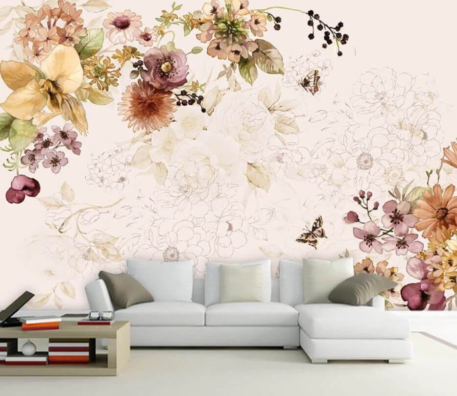 u40592pig1m - Delicate blooms in soft hues - tegory