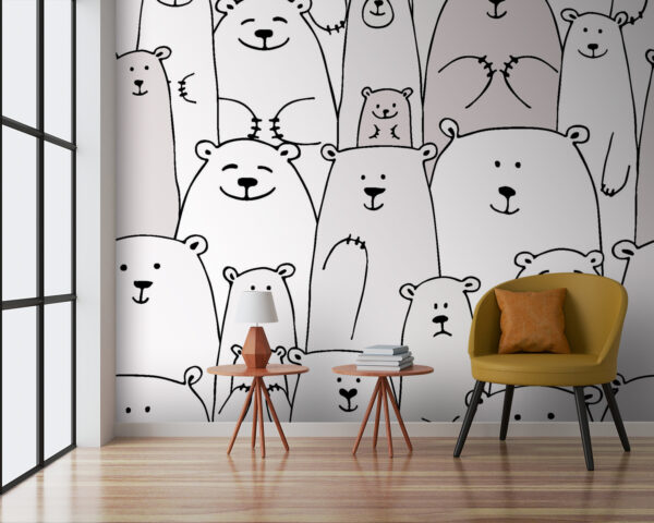 Group of white bears u37796pig3m 600x480 - Group of white bears - tegory