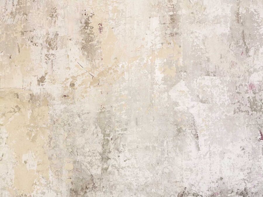 Wall murals White wall with scratches and cracks - Image 4