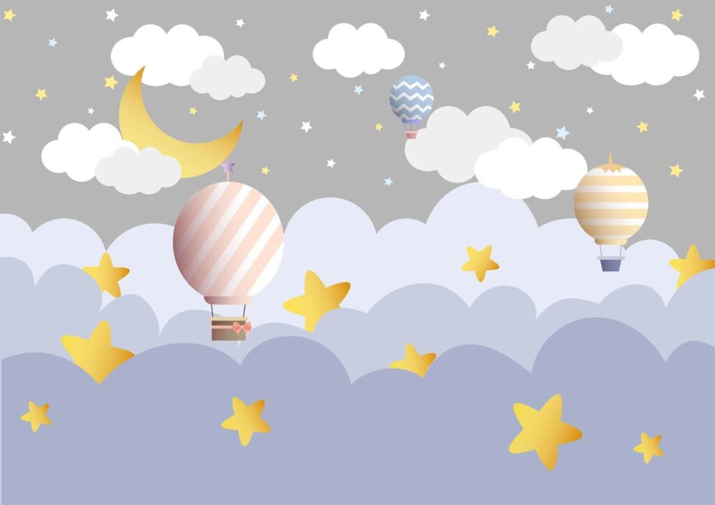 Group of hot air balloons in the sky u36792p 1024x723 - Group of hot air balloons in the sky - tegory