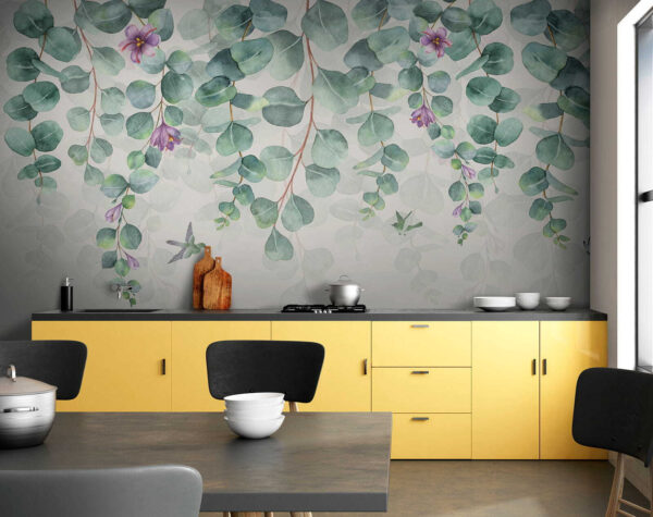 Delicate florals and vibrant foliage. Delicate florals and vibrant foliage.