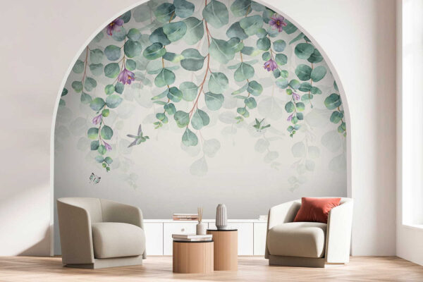 Delicate florals and vibrant foliage. Delicate florals and vibrant foliage.