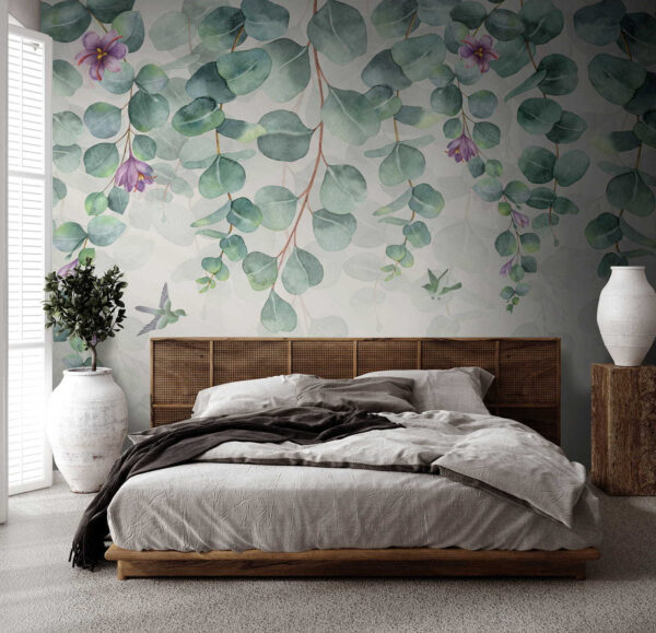 Delicate florals and vibrant foliage. Delicate florals and vibrant foliage.