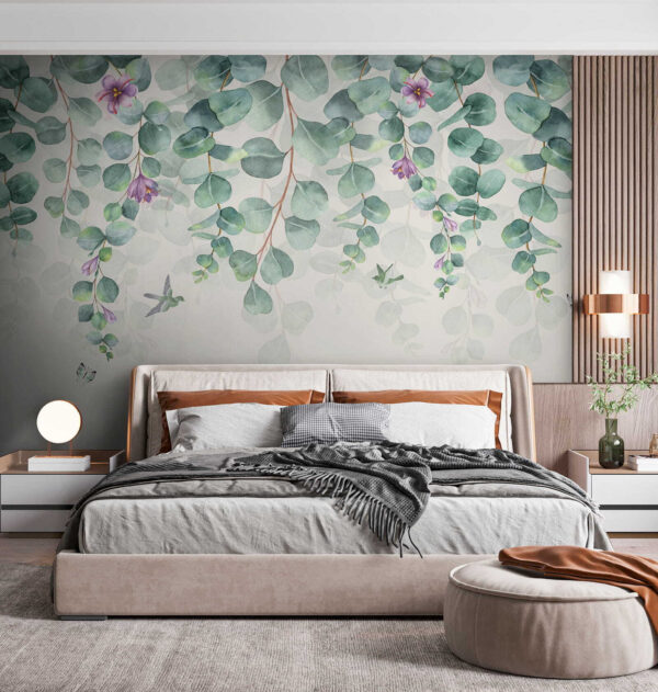 Delicate florals and vibrant foliage. Delicate florals and vibrant foliage.