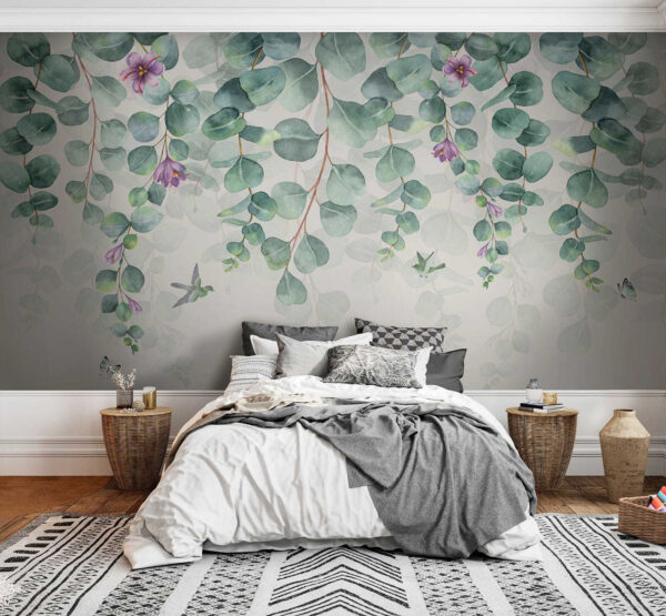 Delicate florals and vibrant foliage. Delicate florals and vibrant foliage.