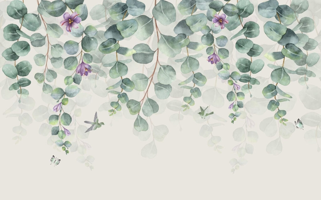 Delicate florals and vibrant foliage. Delicate florals and vibrant foliage.