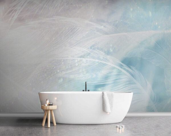Delicate feathers in soft hues. Delicate feathers in soft hues.