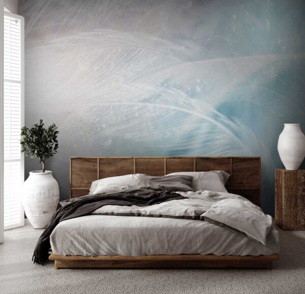 Delicate feathers in soft hues. Delicate feathers in soft hues.