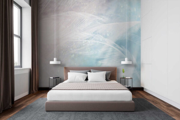 Delicate feathers in soft hues. Delicate feathers in soft hues.