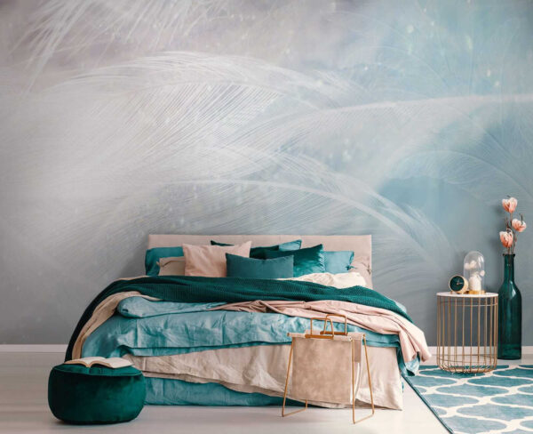 Delicate feathers in soft hues. Delicate feathers in soft hues.