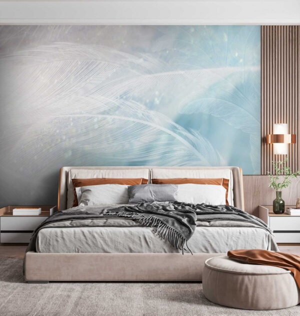 Delicate feathers in soft hues. Delicate feathers in soft hues.