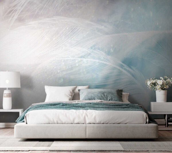 Delicate feathers in soft hues. Delicate feathers in soft hues.
