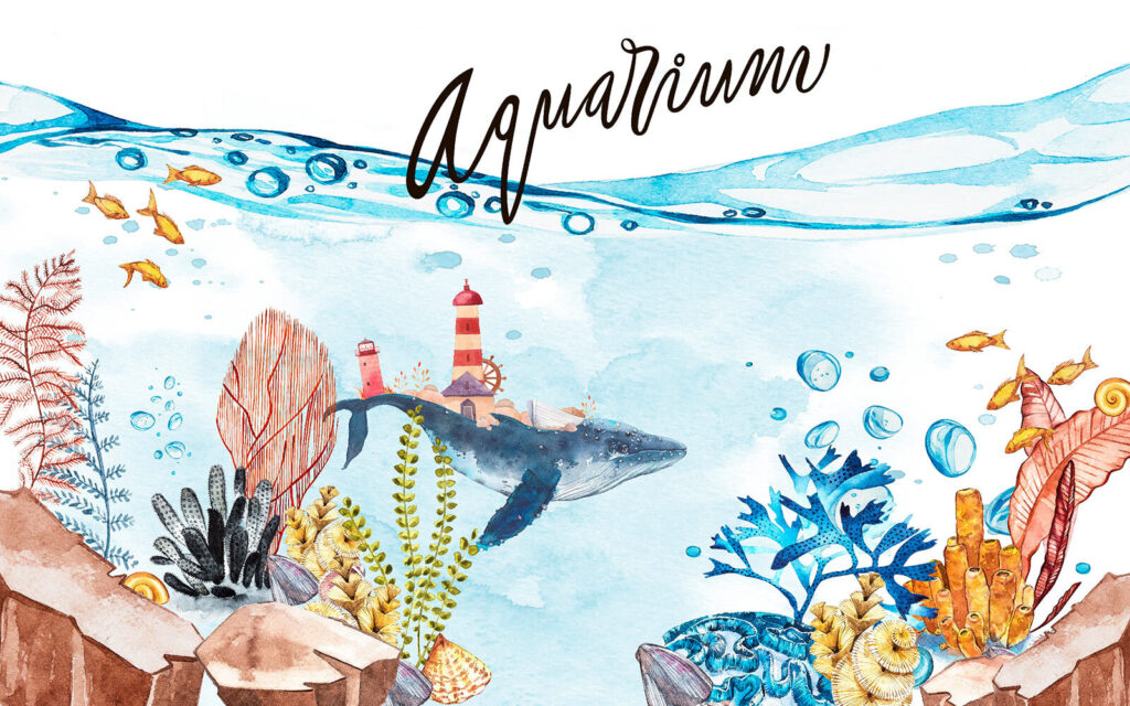 Watercolor of a whale and a lighthouse u34420p 1024x640 - Watercolor of a whale and a lighthouse - tegory