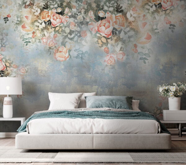 Painting of flowers and leaves u33804pib3m 600x533 - Painting of flowers and leaves - tegory