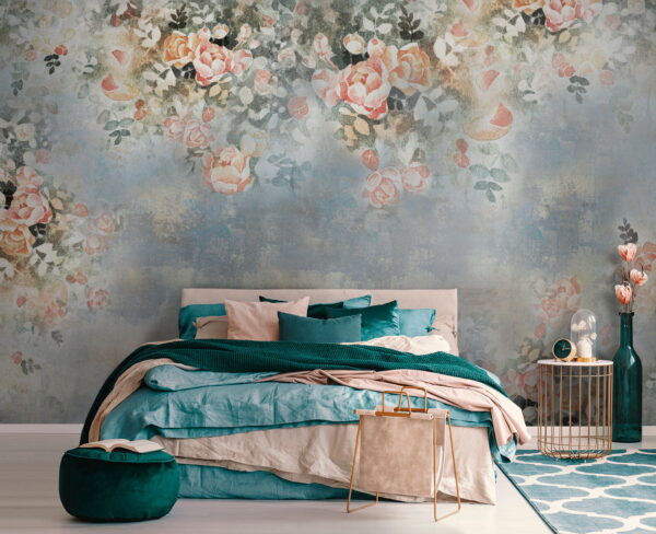 Painting of flowers and leaves u33804pib2 600x488 - Painting of flowers and leaves - tegory