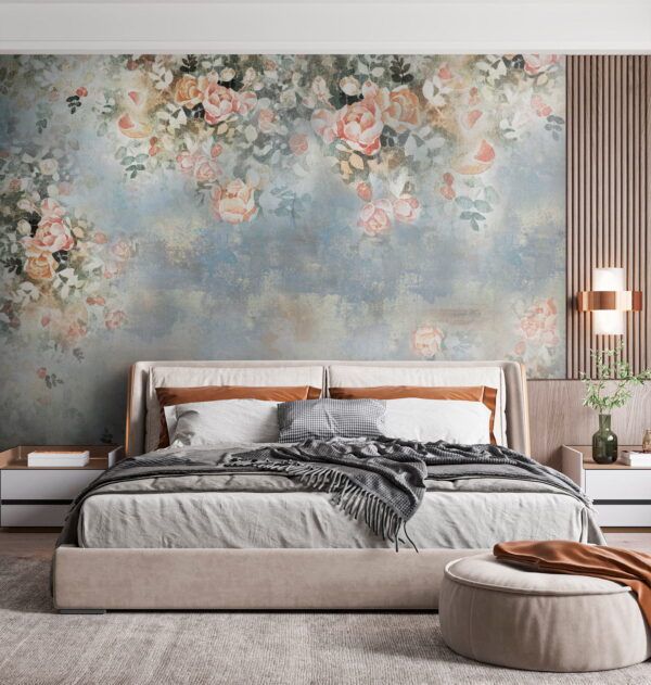 Painting of flowers and leaves u33804pib1 600x631 - Painting of flowers and leaves - tegory