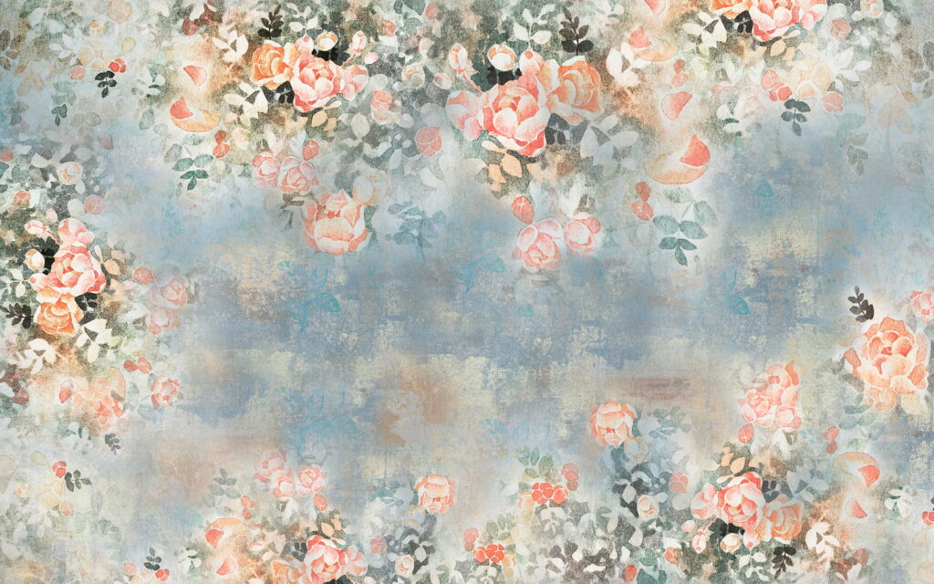 Painting of flowers and leaves u33804p 1024x640 - Painting of flowers and leaves - tegory