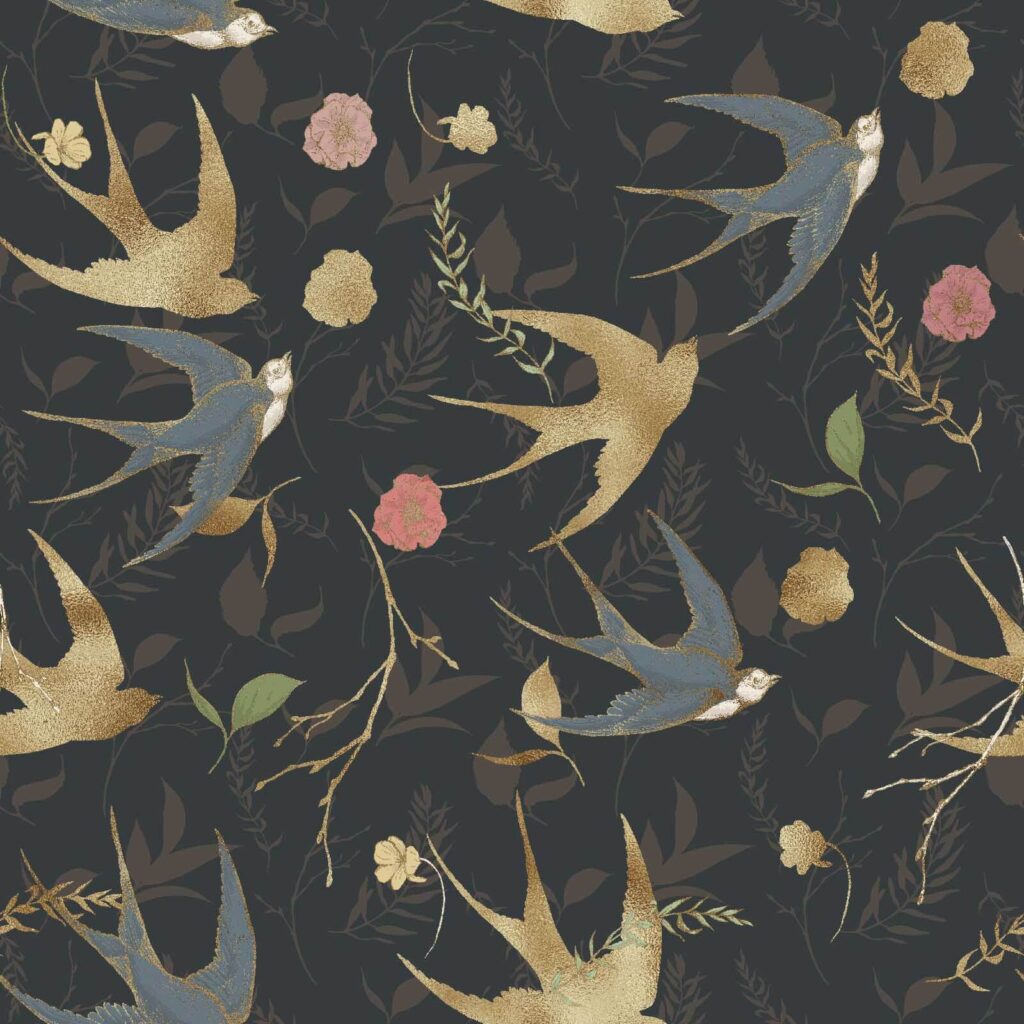 Pattern of birds and flowers u32798p 1024x1024 - Pattern of birds and flowers - tegory