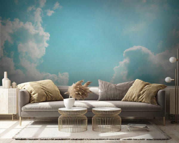 Blue sky with clouds and sun u32683pig9m 600x480 - Blue sky with clouds and sun - tegory