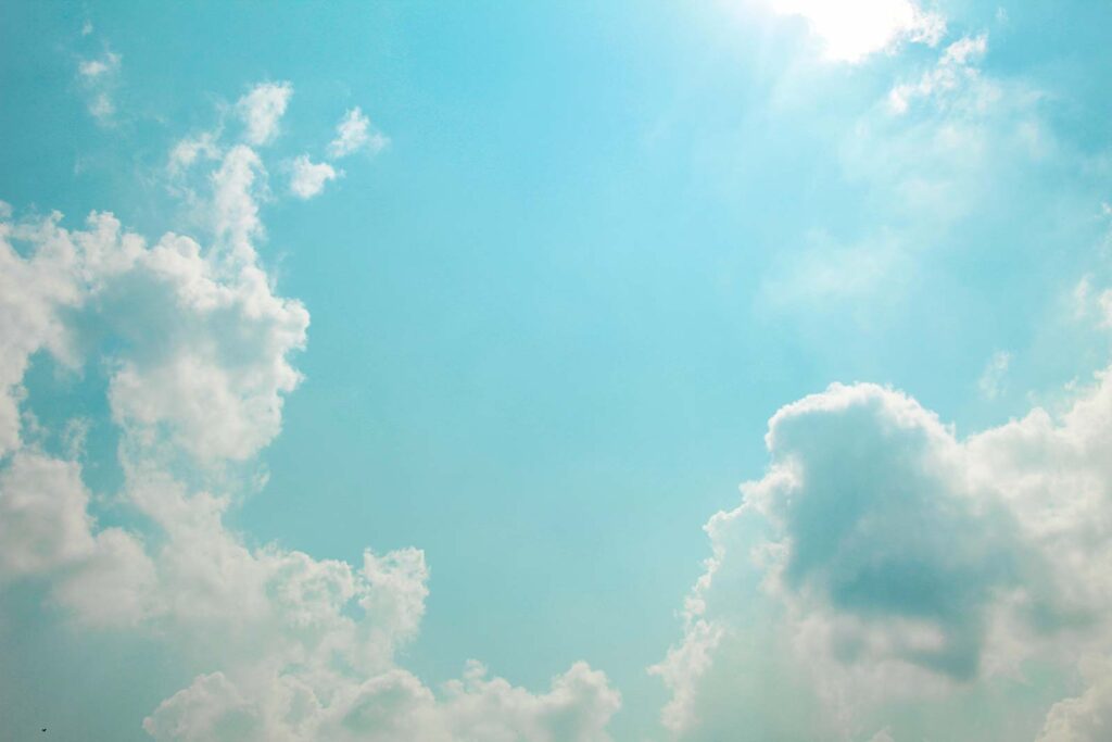 Blue sky with clouds and sun u32683p 1024x683 - Blue sky with clouds and sun - tegory