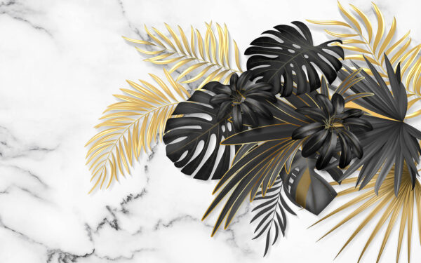 Elegant foliage on a marble backdrop u32610p 600x375 - Elegant foliage on a marble backdrop - tegory