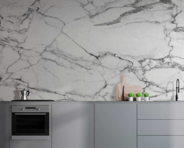 White and black marble White and black marble