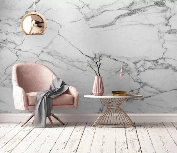 White and black marble White and black marble