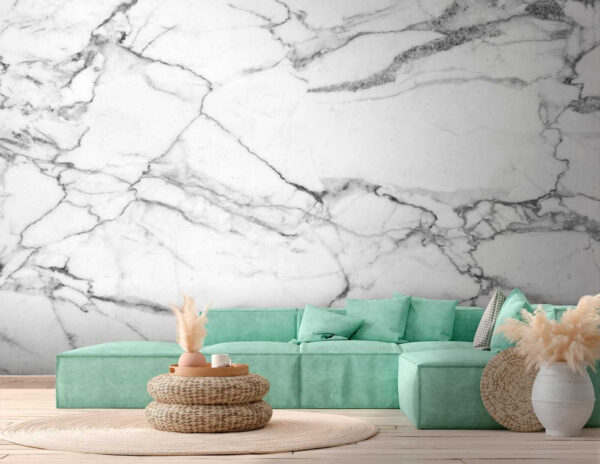 White and black marble White and black marble