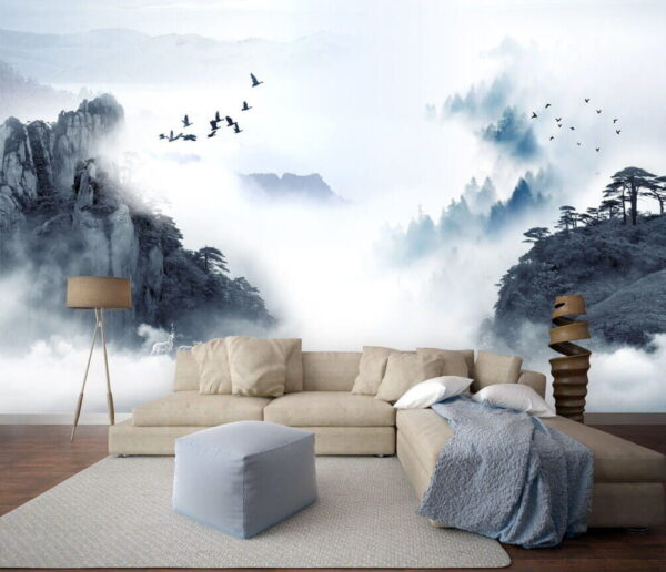 Birds flying over a mountain u32287pig1 600x516 - Birds flying over a mountain - tegory