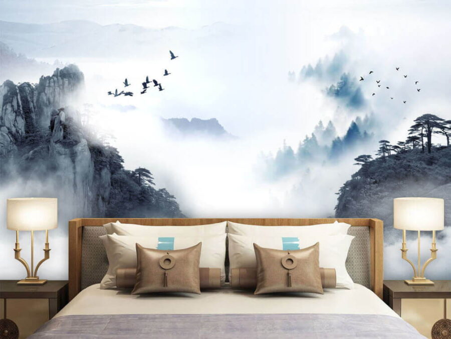 Birds flying over a mountain u32287pib1 900x678 - Birds flying over a mountain - tegory